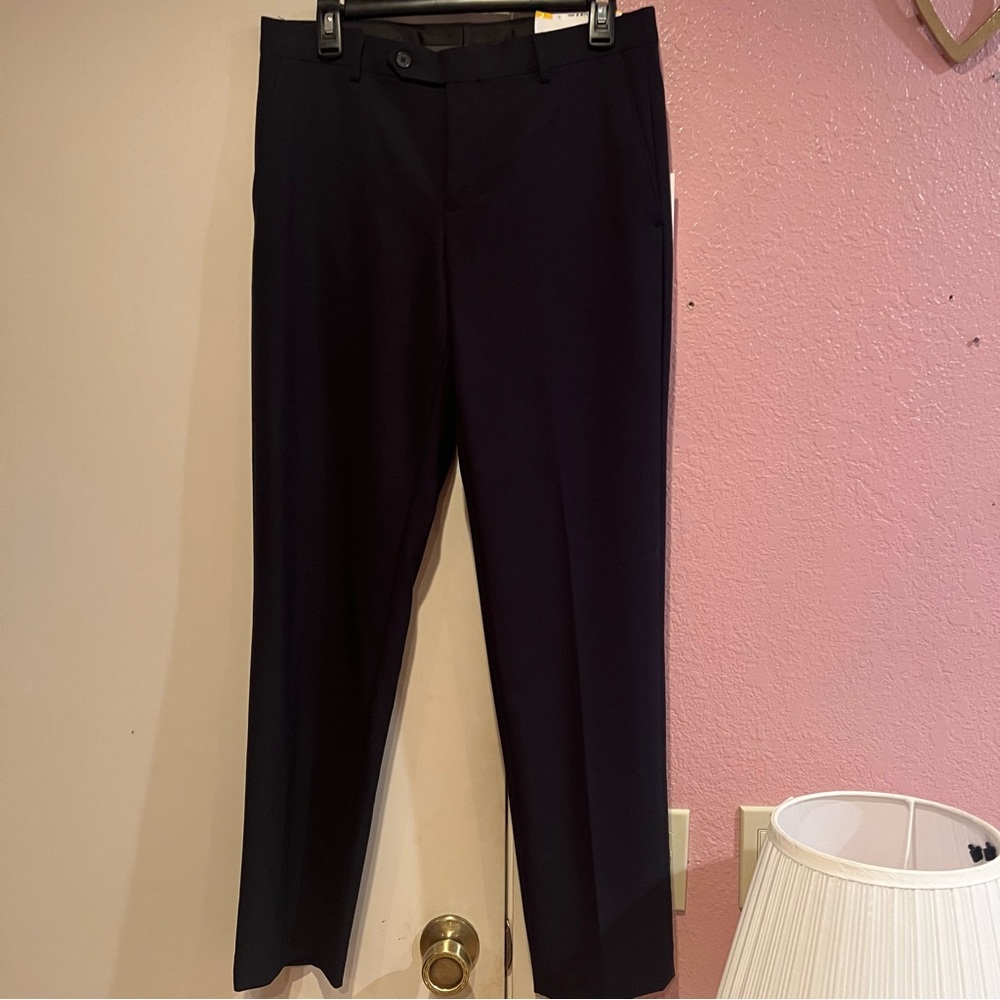 Calvin Klein Men's Dress Pants Navy Skinny Fit Size 31W x 30L